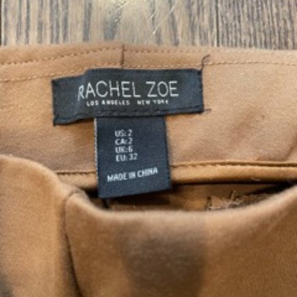 Rachel and Zoe fitted brown dress pants - Picture 2 of 3